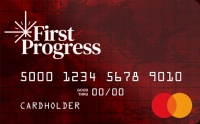 The First Progress Platinum Elite MasterCard® Secured Credit Card 